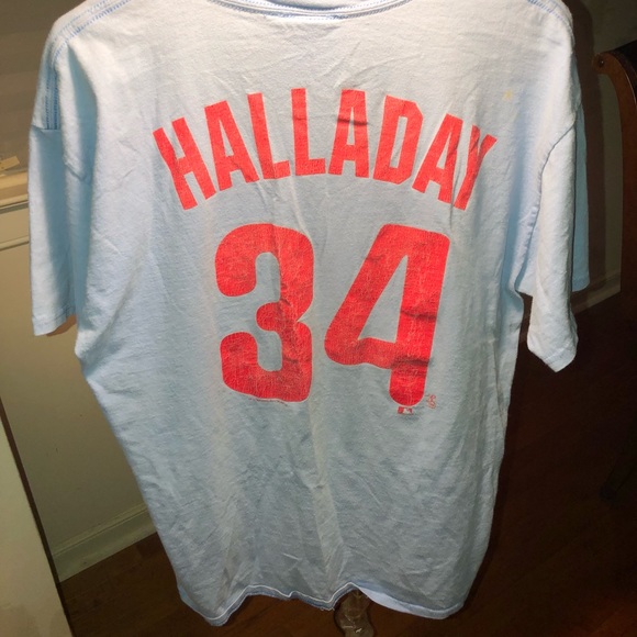 🔥Vintage Roy Holiday Baby-Blue T-Shirt/Jersey - Picture 1 of 4